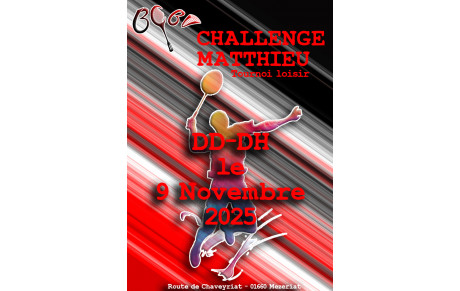 Challenge Matthieu DD / DH